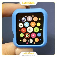 کاور اپل واچ  Luxury مدل Silicon Case سایز 38mm رنگ Blue